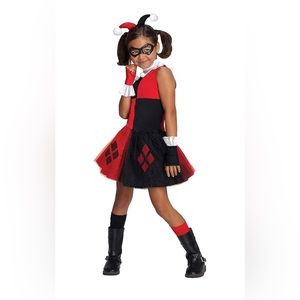 DC Super Villain Collection Harley Quinn Girl's Costume